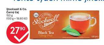 Tesco Stockwell & co. černý čaj 150 g nabídka