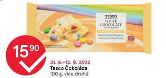 Tesco Tesco čokoláda 100 g nabídka