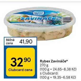 Tesco Rybex zavináče* 270 g nabídka