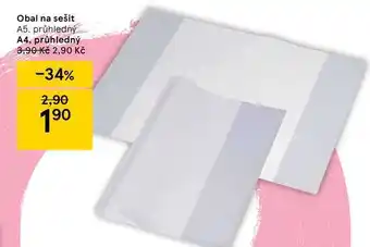 Tesco Obal na sešit a5 nabídka