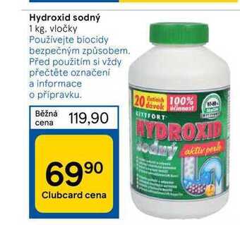 Tesco Hydroxid sodný 1 kg nabídka
