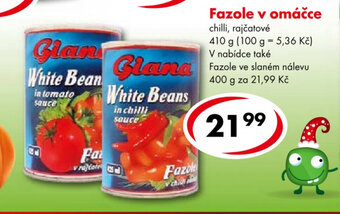 CBA Giana Fazole v omáčce 410 g nabídka