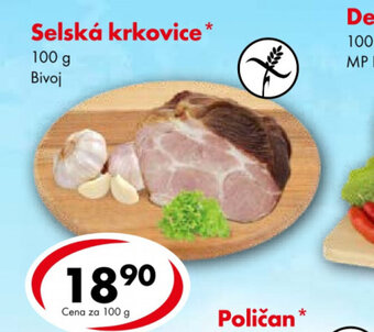 CBA Selská krkovice 100 g nabídka