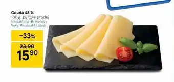 Tesco Gouda 8% nabídka
