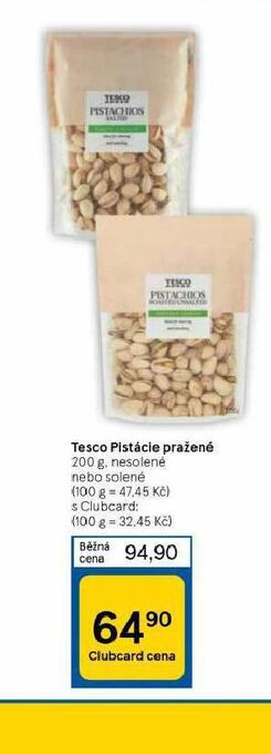 Tesco Tesco pistácie pražené nabídka