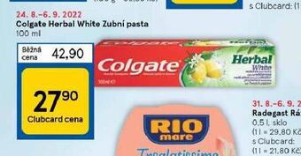 Tesco Colgate herbal zubní pasta nabídka