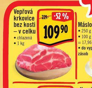 Jip Vepřová krkovice bez kosti nabídka