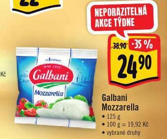 Jip Mozzarella nabídka