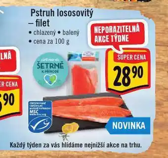 Jip Pstruh lososovitý - filet nabídka