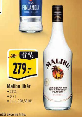 Jip Malibu likér nabídka