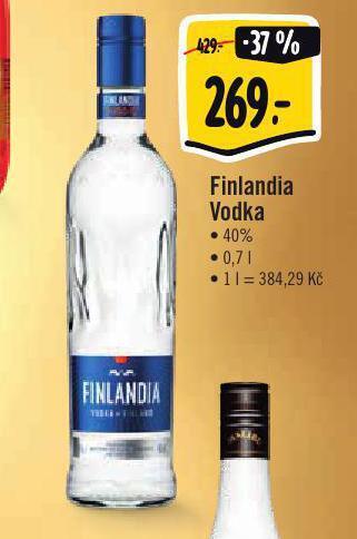 Jip Finlandia vodka nabídka