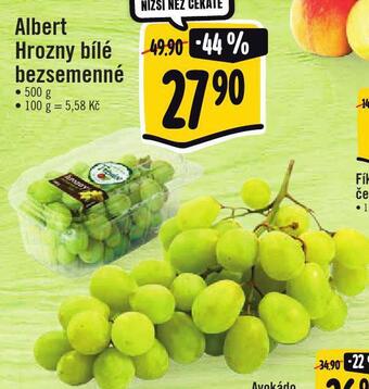 Jip Hrozny bílé bezsemenné nabídka