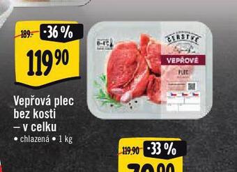 Jip Vepřová plec bez kosti nabídka