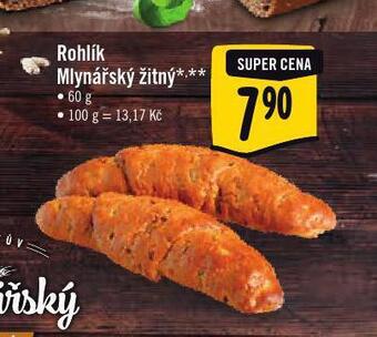 Jip Rohlík mylnářský žitný nabídka