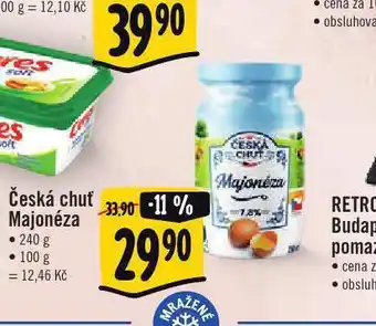 Jip Česká chuť majonéza nabídka