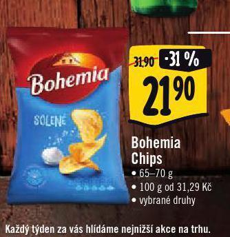 Jip Bohemia chips nabídka