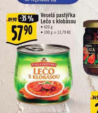 Jip Veselá pastýřka lečo s klobásou nabídka