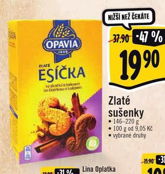 Jip Zlaté sušenky nabídka
