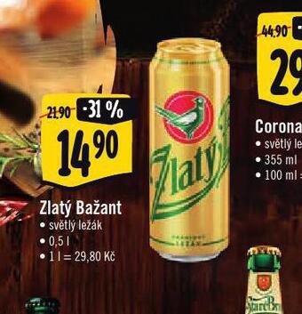 Jip Pivo zlatý bažant nabídka