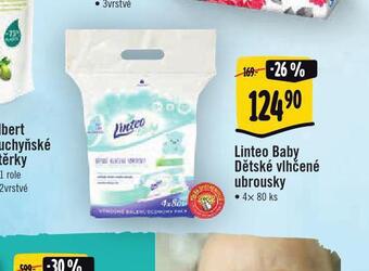 Jip Linteo baby vlhčené ubrousky nabídka