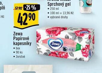 Zewa papírové kapesníky