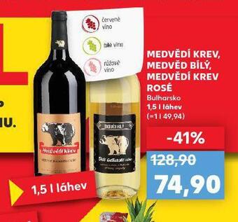 Kaufland Medvěd bílý nabídka