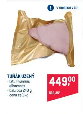 Makro Tunák Uzený 1 kg nabídka