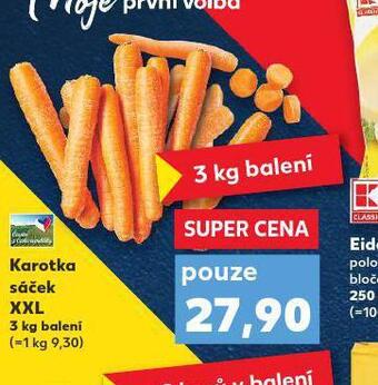 Kaufland Karotka sáček xxl nabídka