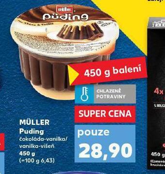 Kaufland Müller puding nabídka
