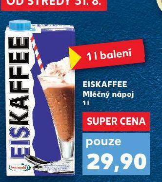 Kaufland Eiskaffee mléčný nápoj nabídka