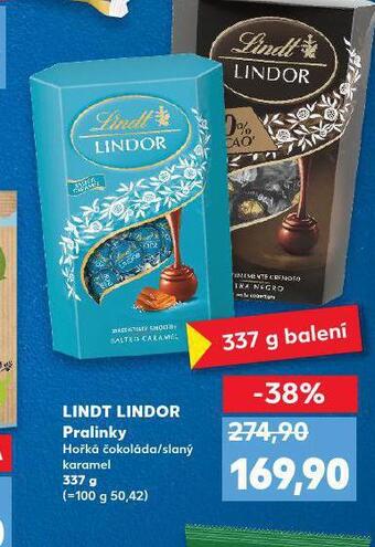 Kaufland Lindt lindor pralinky nabídka
