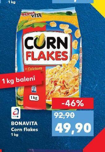 Kaufland Bonavita corn flakes nabídka