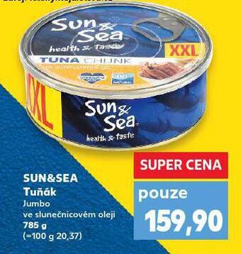 Kaufland Sun & sea tuňák nabídka