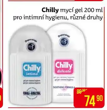 Teta Chilly mycí gel 200 ml nabídka