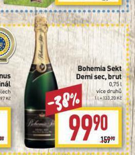 Billa Bohemia sekt nabídka
