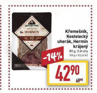 Billa Křemešník nabídka