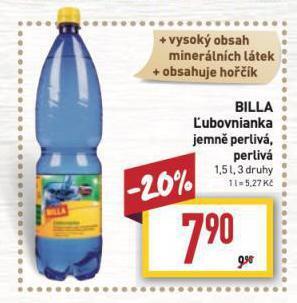 Billa Lubovnianka nabídka