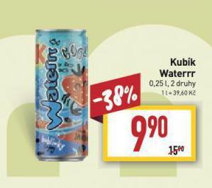 Billa Kubík waterrr nabídka