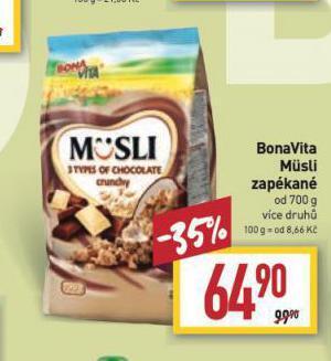 Billa Bonavita musli zapékané nabídka