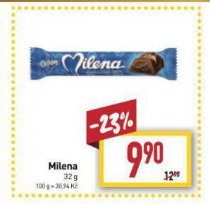 Billa Milena nabídka