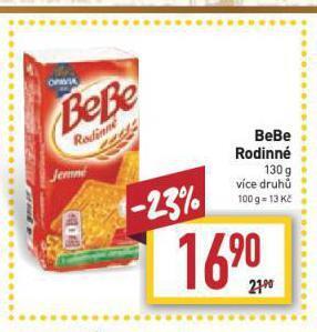 Billa Bebe rodinné nabídka
