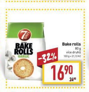 Billa Bake rolls nabídka