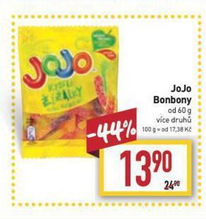 Billa Jojo bonbony nabídka
