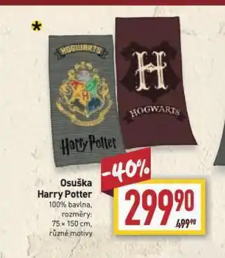 Osuška harry potter