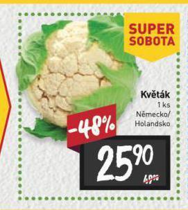 Billa Květák nabídka