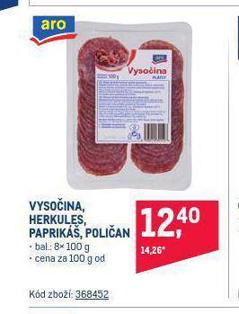 Makro Paprikáš nabídka
