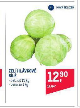 Makro Zelí hlávkové nabídka