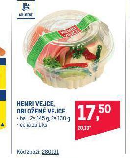 Makro Henri vejce nabídka