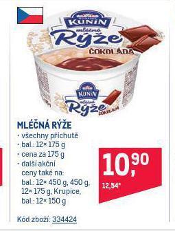 Makro Mléčná rýže nabídka
