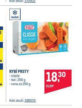 Makro Rybí prsty nabídka